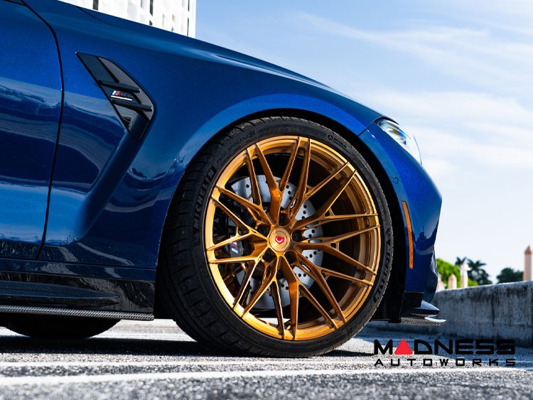 BMW M4 Custom Wheels - S21-02 by Vossen - Brickell Bronze